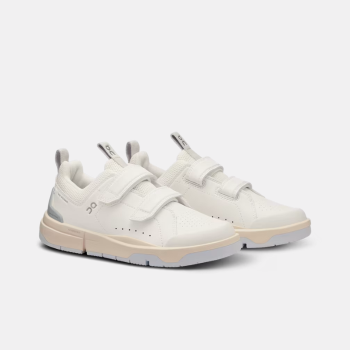 On Cloud The Roger Kids Sneakers- White/ Glacier
