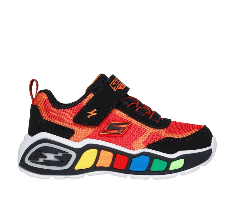 Skechers Play Scene - Storm Brights - Black/Red