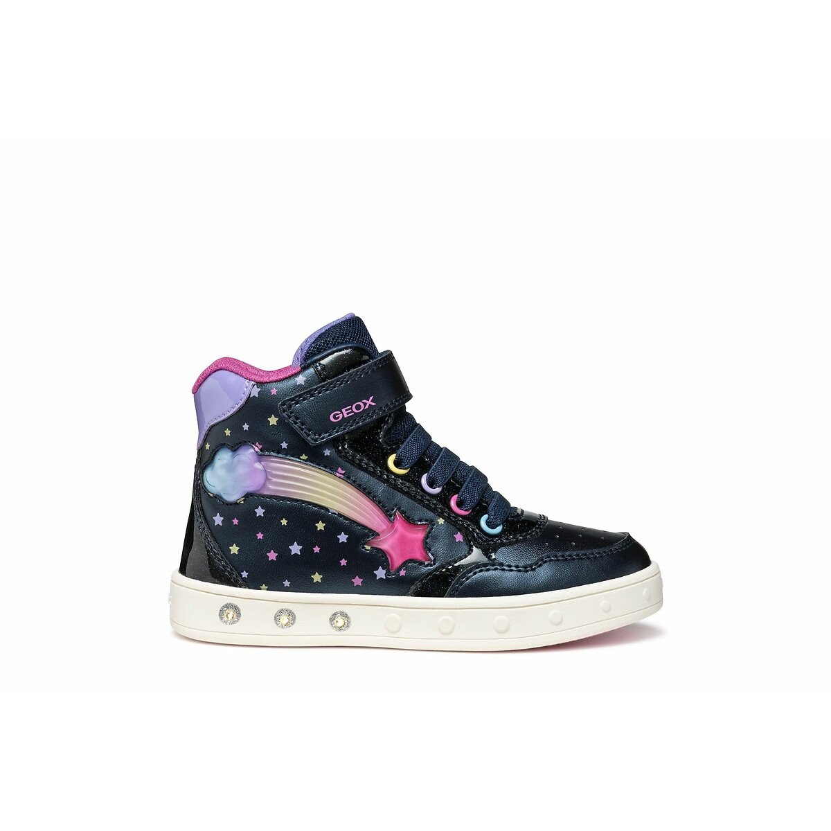 GEOX Girls Skylin Navy/Multicolor