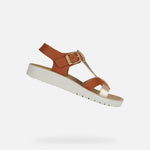 GEOX Sandals GEOX Girls J S. Costarei - Biscuit/Platinum