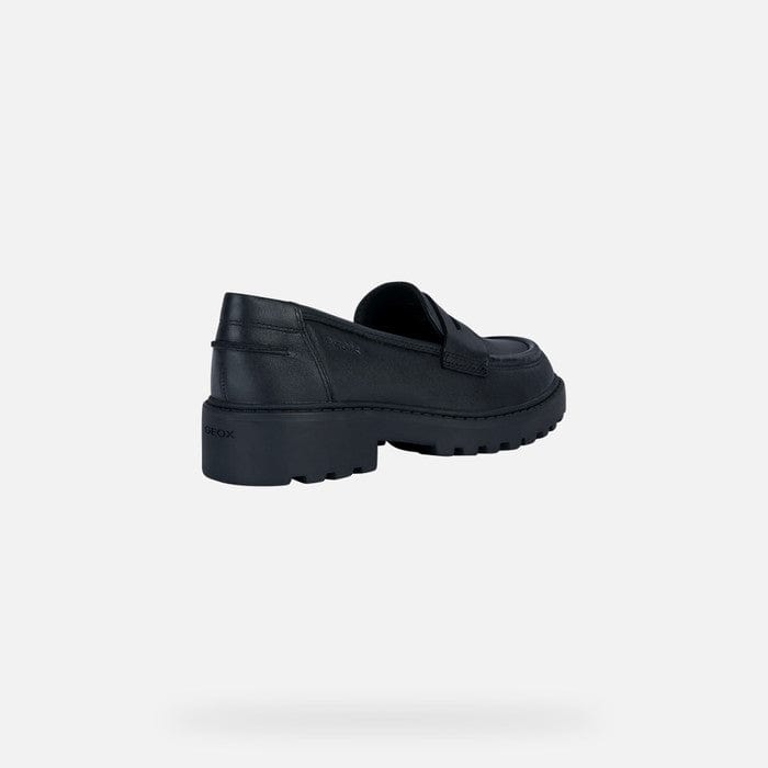 GEOX School/Uniform Shoes GEOX Casey Loafer Uniform Shoes Black