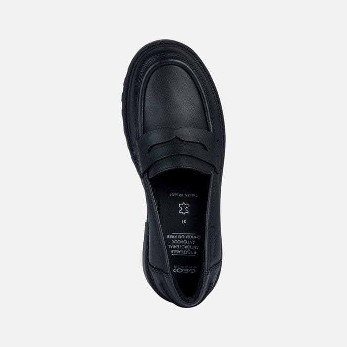 GEOX School/Uniform Shoes GEOX Casey Loafer Uniform Shoes Black
