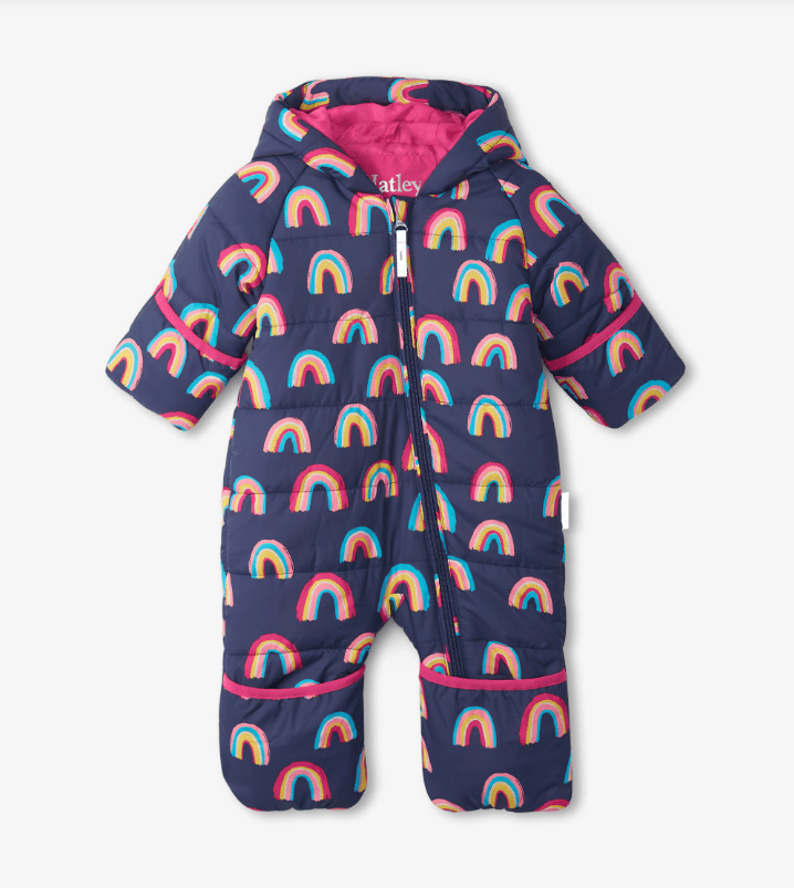 Hatley Winterwear Hatley - Vibrant rainbows baby winter bundler