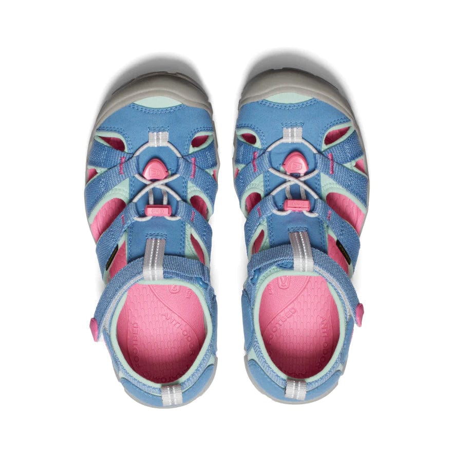 Keen Sandals 8 Little Kids Keen Seacamp II CNX Youth - Coronet blue/Hot Pink