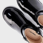Mayoral boots Mayoral Patent Ankle Boots - Black