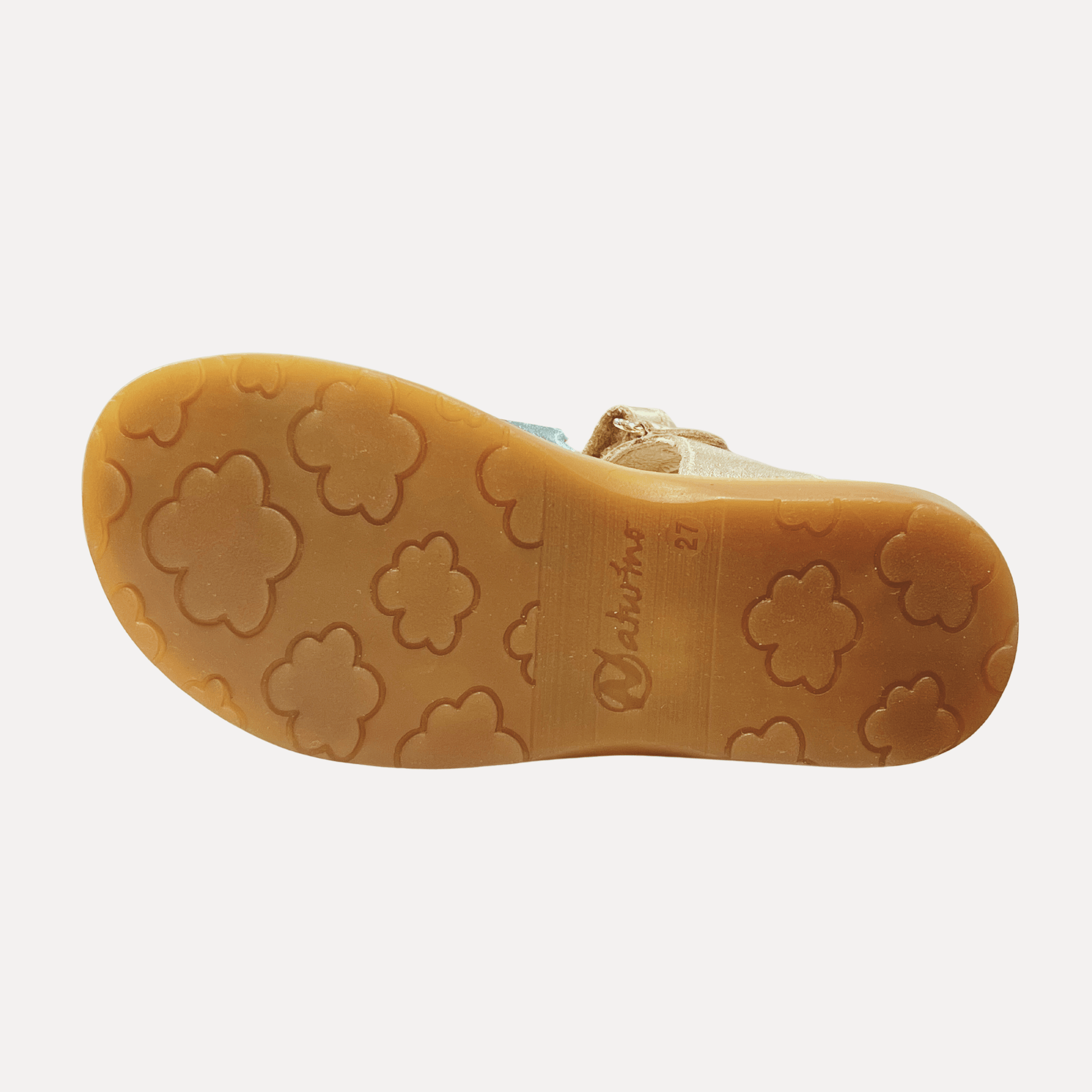 Naturino Sandals Naturino Migina Metallic Platinum - Celeste