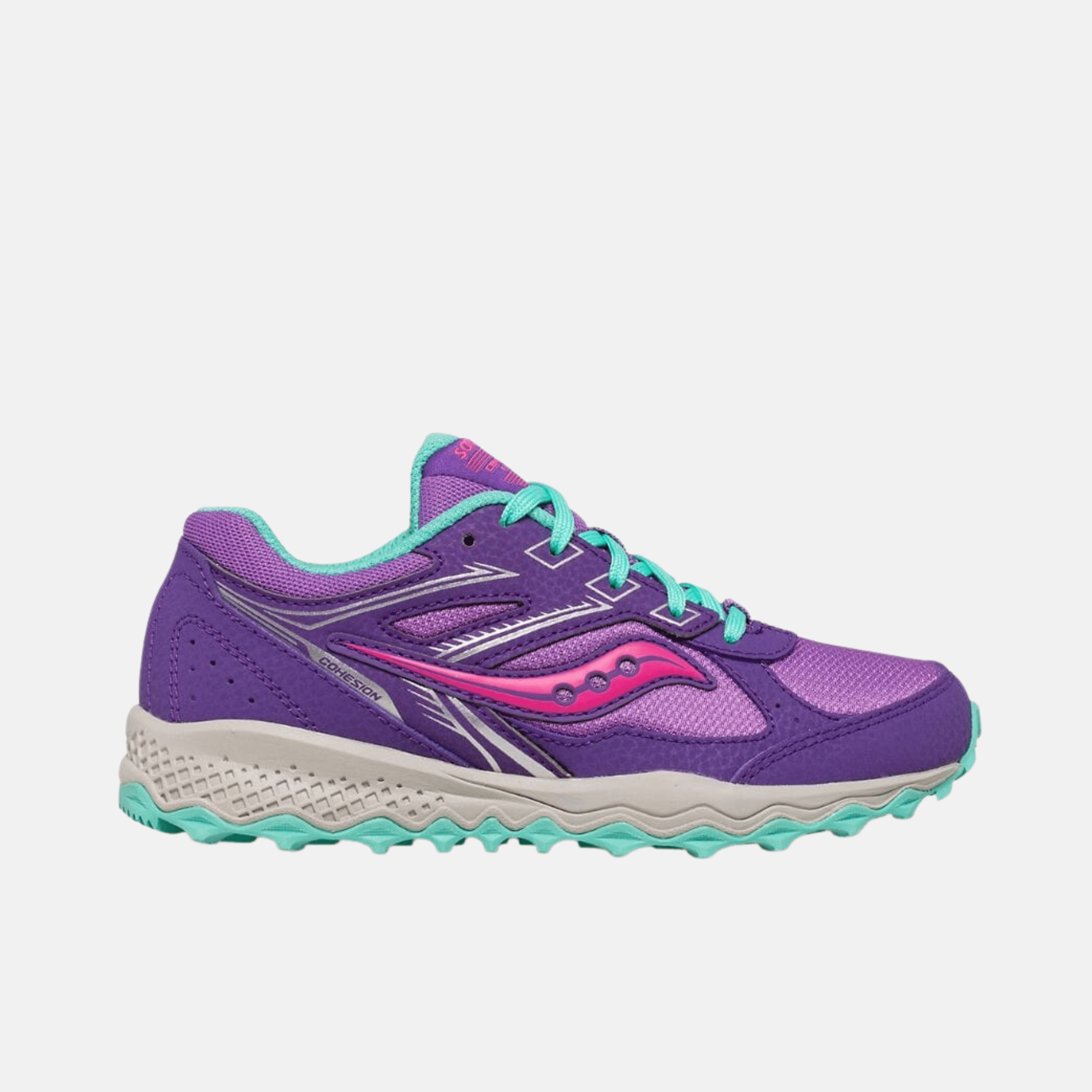 Saucony Cohesion TR14 LTT Sneaker Purple Pink