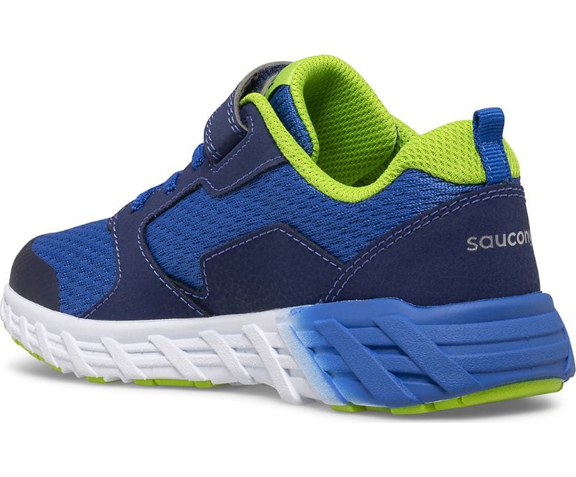 Saucony Runners Saucony Wind 2.0 Sneaker Blue/Green