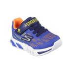 Skechers Sneaker 5 Little Kids Skechers Lights Flex-Glow Elite - Royal/Orange