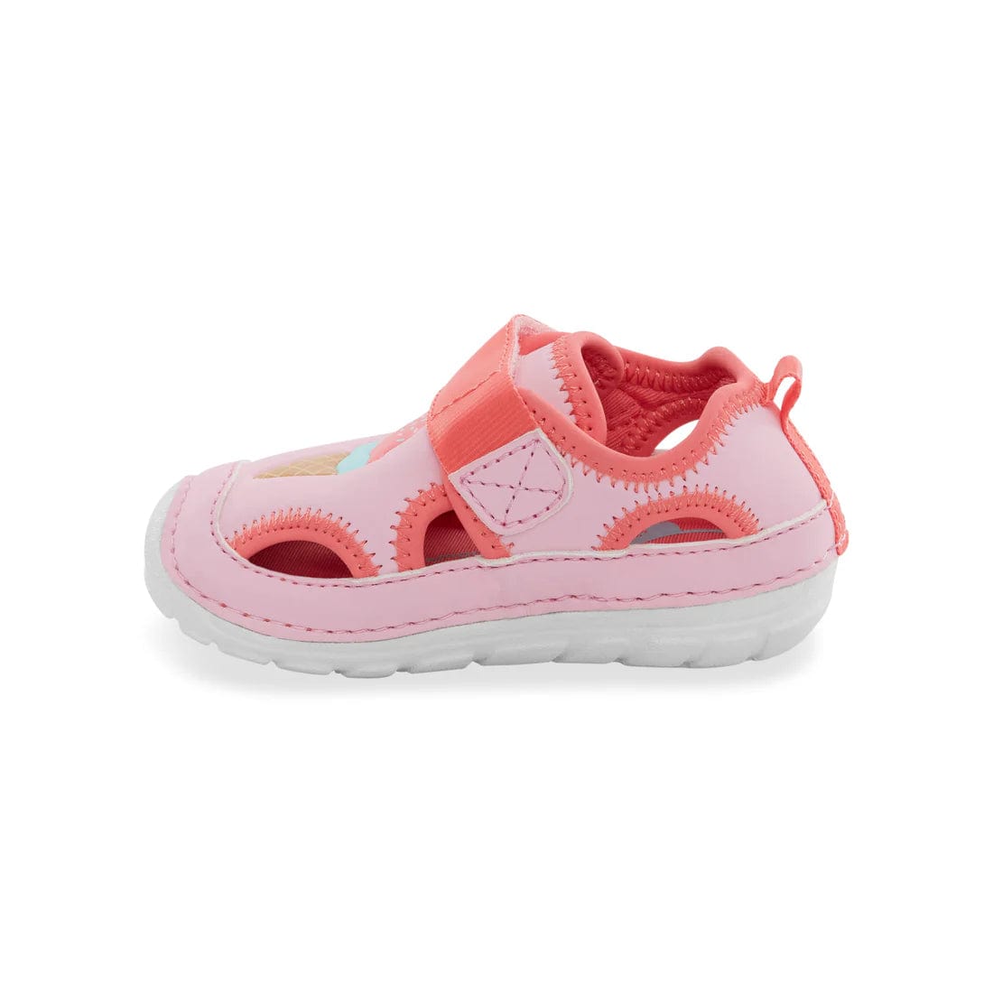 Stride Rite First Step Sandals Stride Rite sm splash white multi
