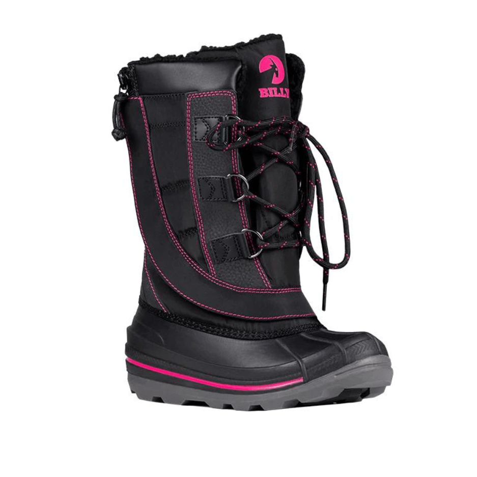 Billy Footwear Boots 5 Little Kids Billy Footwear - Billy Ice II Black/Pink
