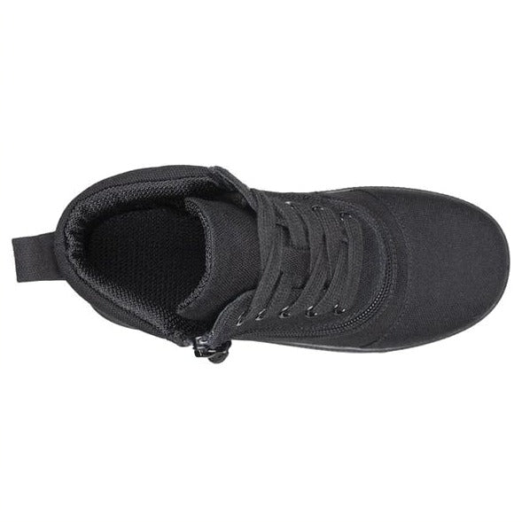 Billy Footwear High Tops Billy Footwear - Black to the floor Billy MDR Short Wrap High Top
