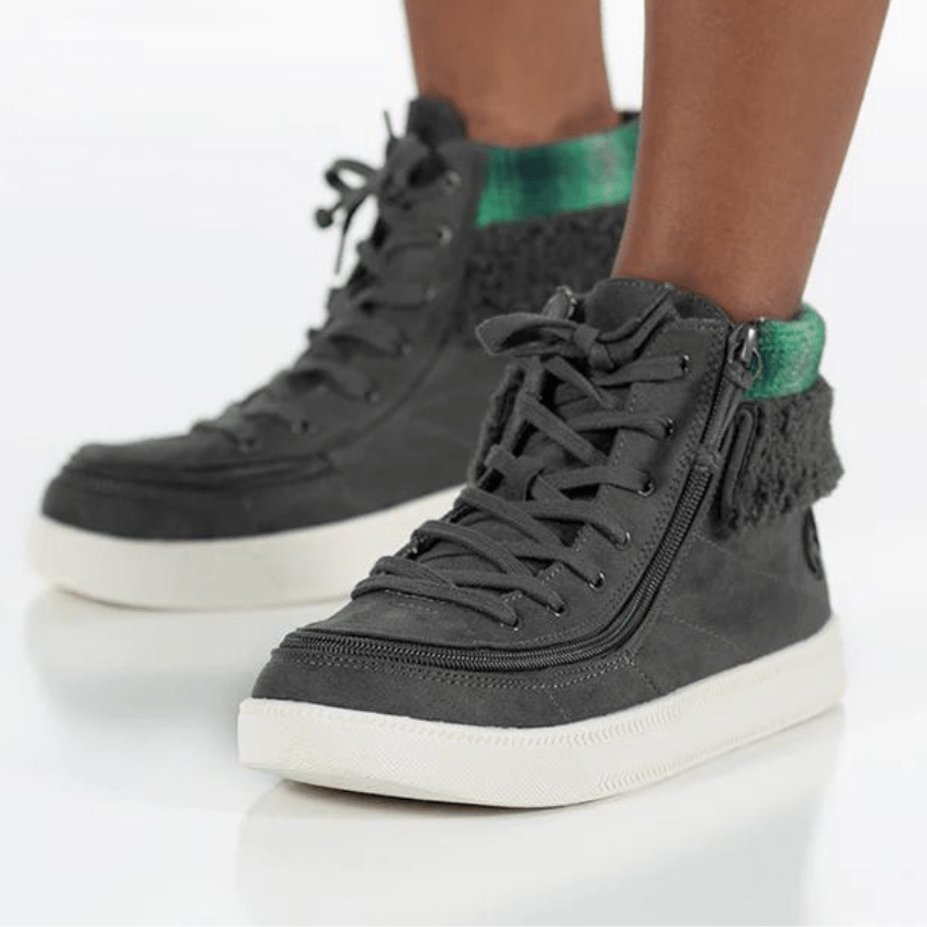 Billy Footwear High Tops Billy Footwear - Charcoal BILLY Cuff