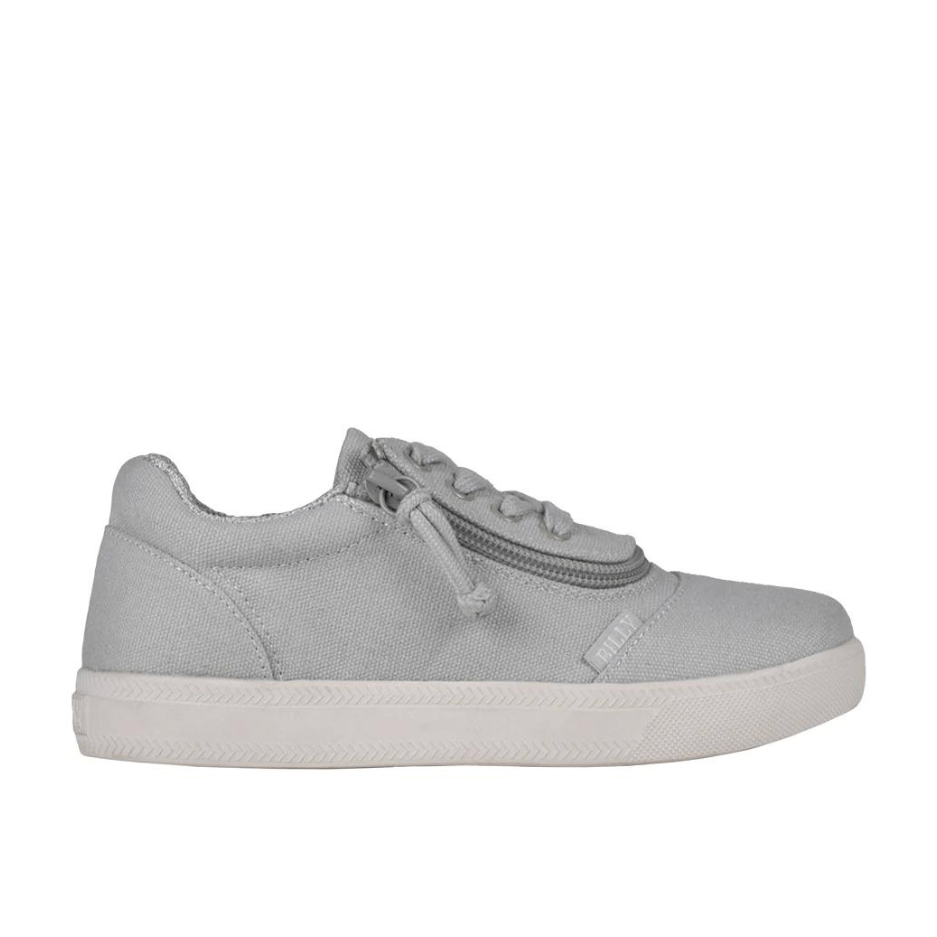 Billy Footwear High Tops Billy Footwear - Grey Billy XDR Short Wrap Low Top - Extra Wide