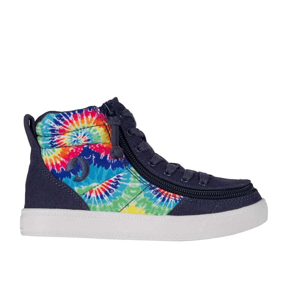 Billy Footwear High Tops Billy Footwear - Navy Tie Dye BILLY Street Lace High