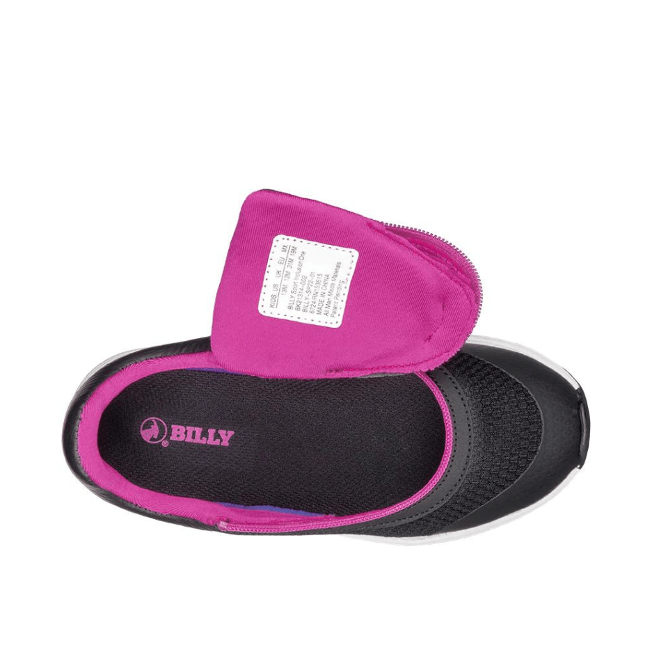 Billy Footwear Runners Billy Footwear - Black/Pink BILLY Sport Inclusion One - Wide
