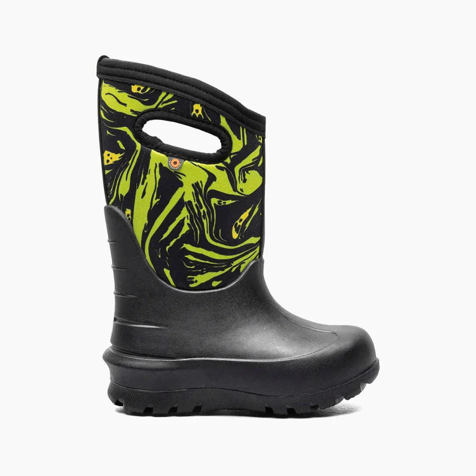 Bogs Winter Boots Bogs Big Kids K Neoclassic Spoky - Black Multi