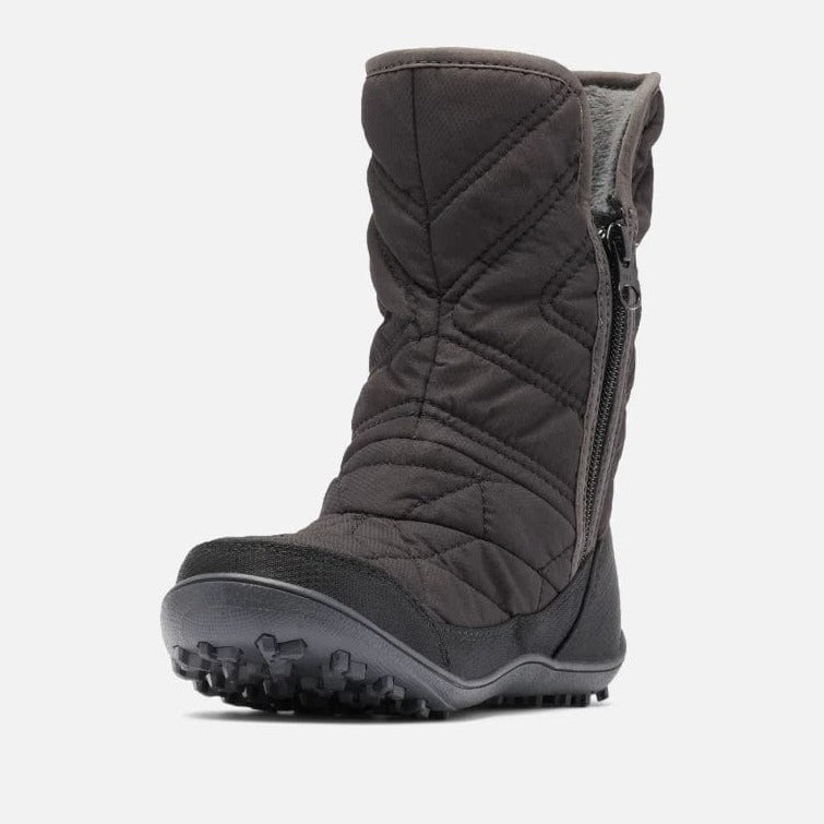 Columbia Winter Boots Columbia Youth Minx Slip III - Black, White