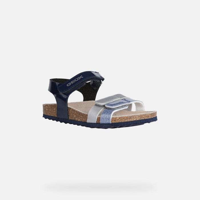 GEOX Sandals GEOX Girls J Adriel Navy/Silver