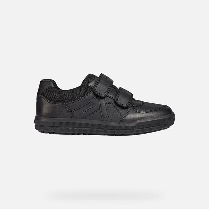 Geox boys black shoes hotsell