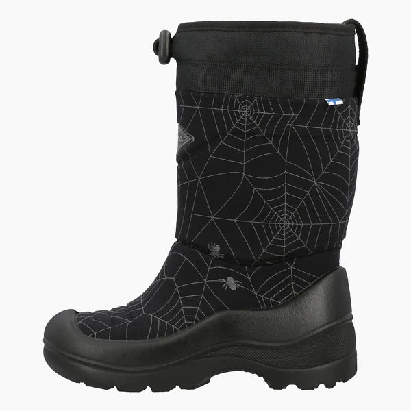 Kuoma Kids' Winter Boots Lumilukko - Black Spider