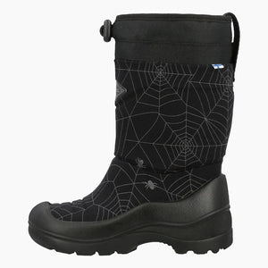 Kuoma Kids' Winter Boots Lumilukko - Black Spider