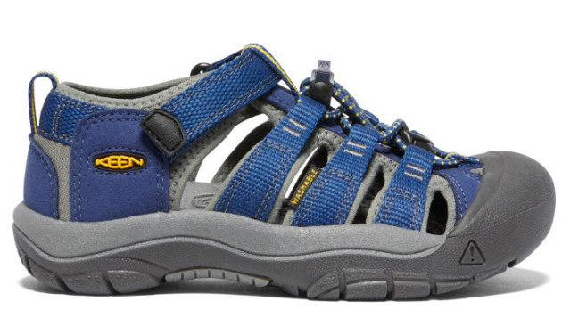 Keen Kids Newport H2 Sandals- Blue Depths/Gargoyle