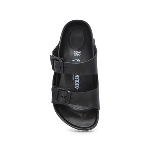Birkenstock Kids Arizona EVA Sandals- Black