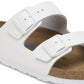Birkenstock Arizona Sandals (Soft Footbed)- White Leather
