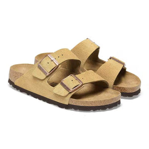 Birkenstock Arizona Sandals - Latte Cream