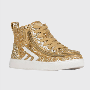 Billy Footwear Champagne Glitz BILLY CS High Tops - Gold