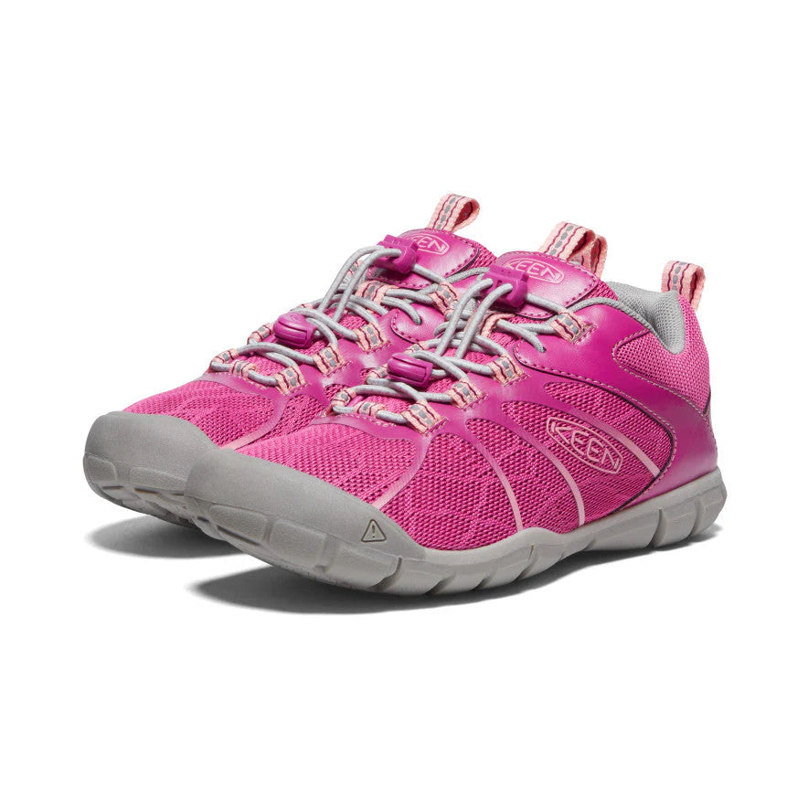 Keen Big Kids' Chandler 2 CNX Sneaker - Festival Fuchsia/Ibis Rose