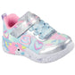 Skechers Unicorn Charmer - Lil Heart Sparkles Silver/Multi