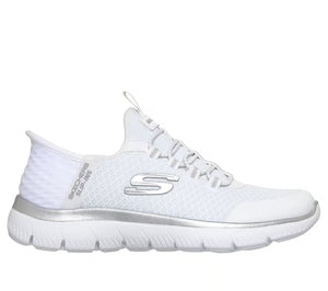 Skechers Slip-ins: Summits - White/Silver
