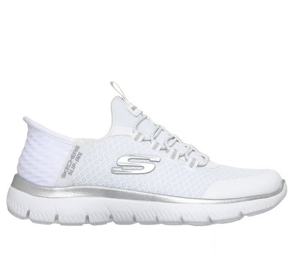 Skechers Slip-ins: Summits - White/Silver