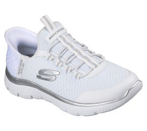 Skechers Slip-ins: Summits - White/Silver