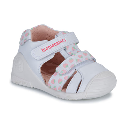 Biomecanics Girls Walking Sandals- Blanco