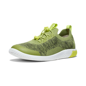 Keen Big Kids' KNX Knit Sneaker - Iguana/Evening Primrose