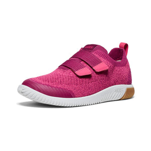 Keen Big Kids' KNX Knit Double Strap - Beaujolais/Raspberry