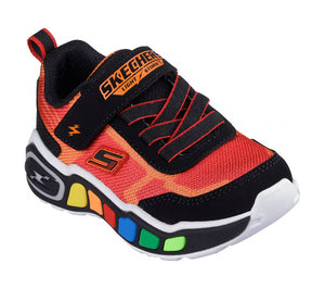Skechers Play Scene - Storm Brights - Black/Red