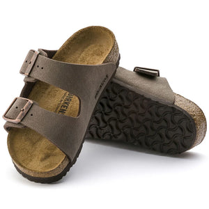 Birkenstock Kids Arizona Sandals- Mocha BirkoFlor BirkiBuc