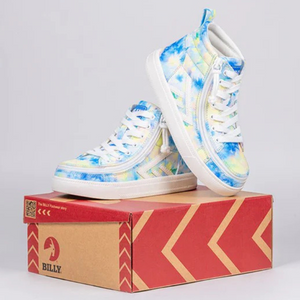 Billy Footwear Blue Watercolor BILLY CS High Tops 2.0