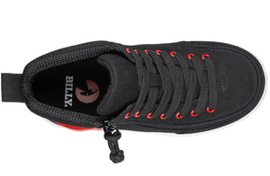 Billy Footwear - Billy Classic D|R High Black/Red Light Ups