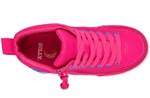 Billy Footwear - Billy Classic D|R High Pink/Blue Light Ups