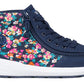 Billy Footwear Goat Classic High - Navy Floral