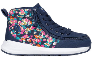 Billy Footwear Goat Classic High - Navy Floral