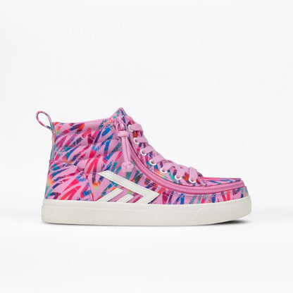 Billy Kids CS High Top - Pink Neon Ziggy