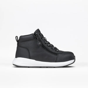 Billy Footwear Goat Dual Zipper High Tops Rugged Black