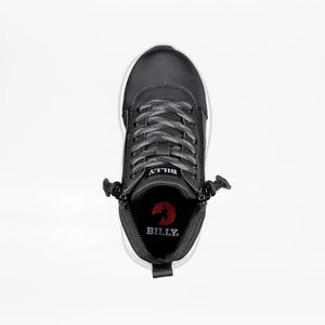 Billy Footwear Goat Dual Zipper High Tops Rugged Black