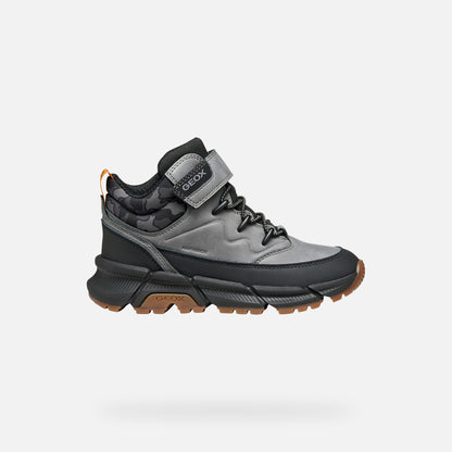 GEOX Boys Flexyper ABX Grey/Black